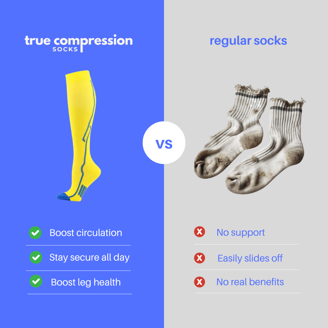 True Flow Compression Knee High Socks