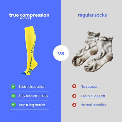 True Flow Compression Knee High Socks